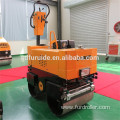 Customized double drum walk-behind roller for small repair